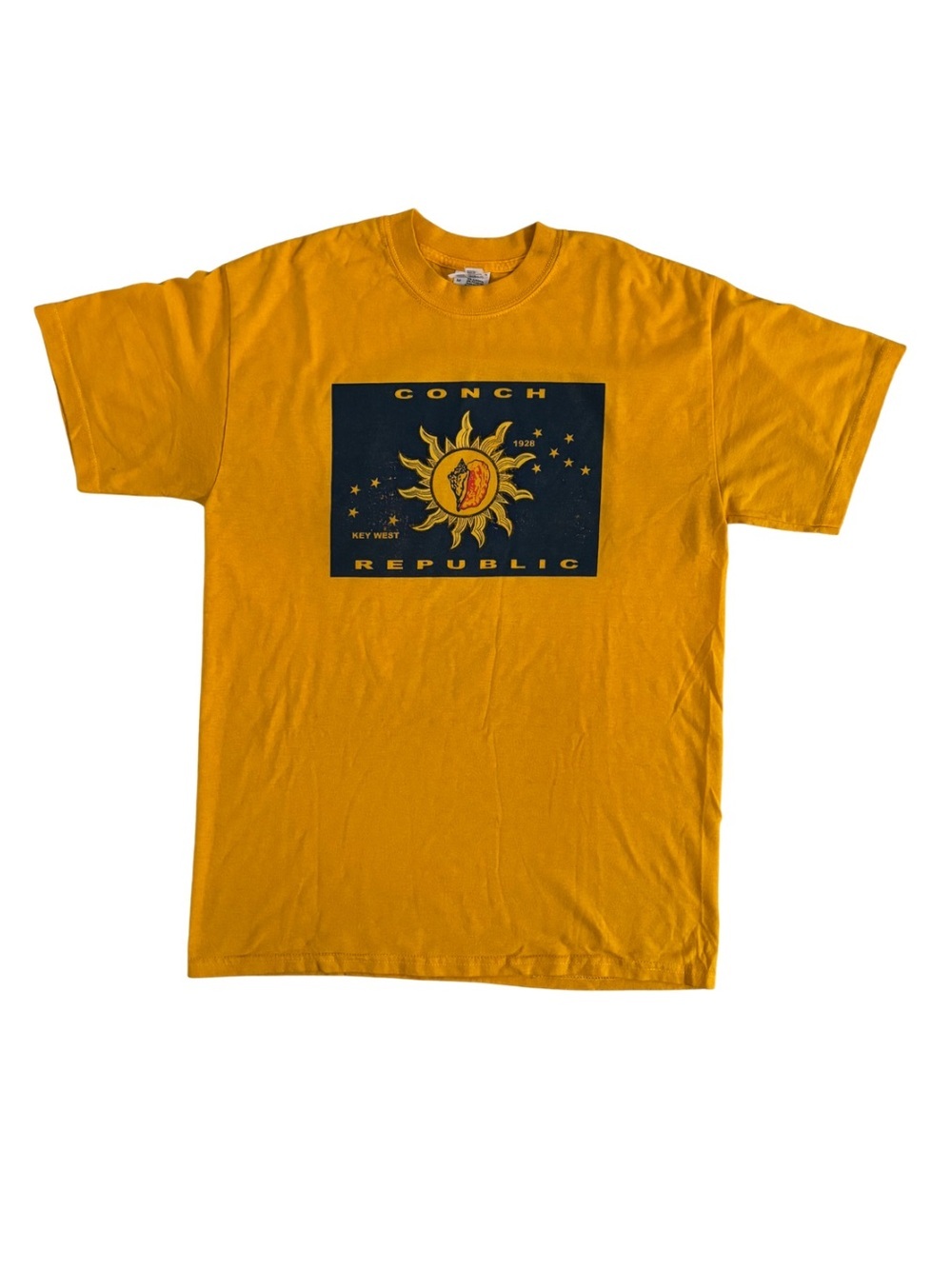 Key West Yellow Graphic Tee